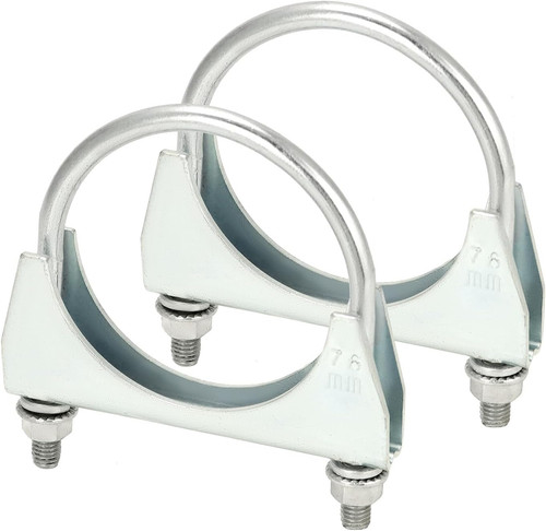 Bolt exhaust muffler - u-bolt, clamps