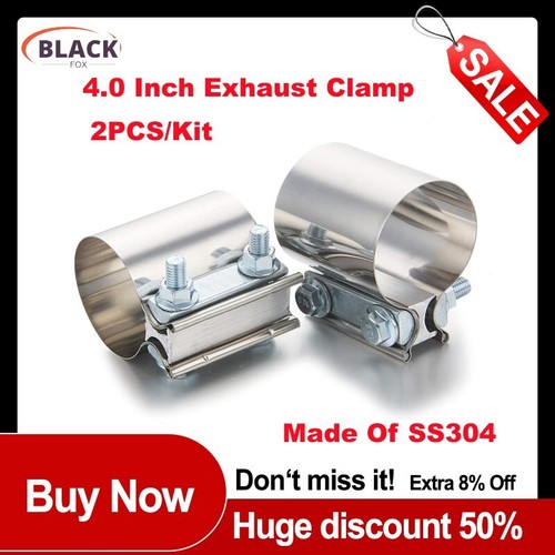 Butt joint exhaust clamp - joint,