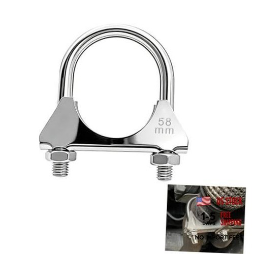 2pcs heavy duty u - 2.25", bolt