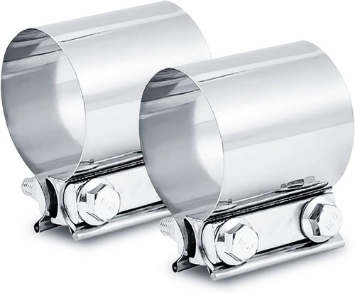 2pcs inch exhaust clamp - 2pcs,