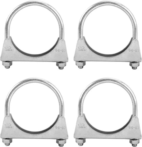 4pcs bolt mild - u-bolt, 2.5",