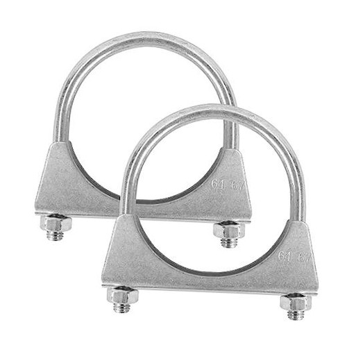 Bolt exhaust pipe clamp - 2.5",