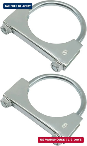 Pack u bolt muffler - 2, 3"