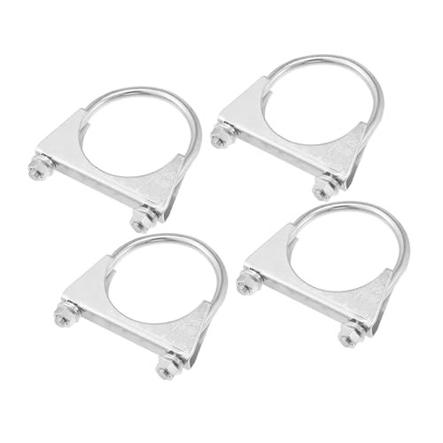 Round bolt clamp muffler - u, clamp/muffler