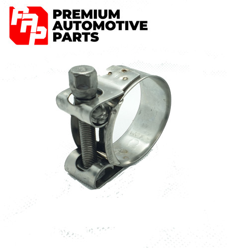 Car stainless exhaust clamp - stainless,