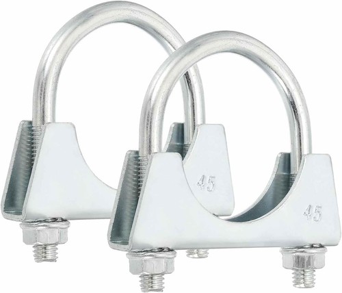 2pcs bolt 45mm galvanized - u,
