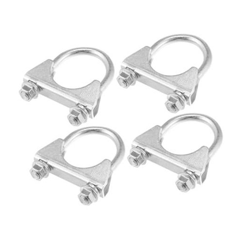 Round bolt clamp muffler - round, clamp/muffler