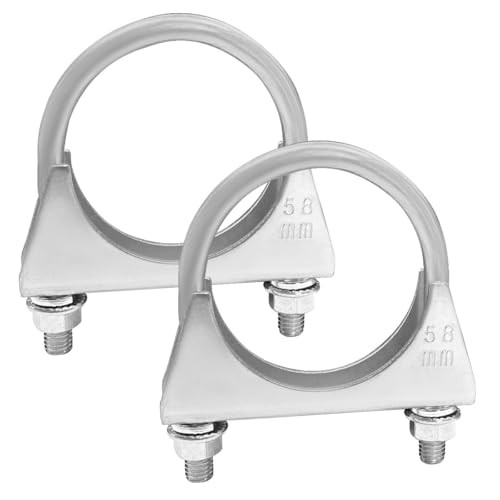Bolt exhaust clamp 25 - clamp, 2.25"