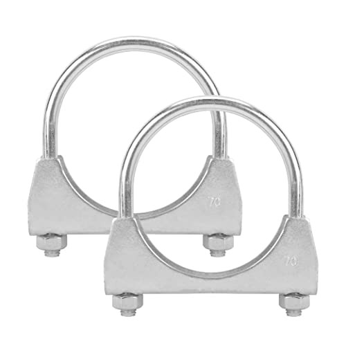 2pc bolt exhaust pipe clamp - pipe,