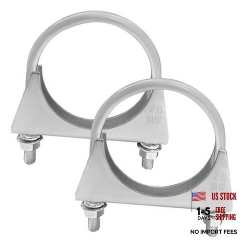 Bolt exhaust clamp - 2.75",