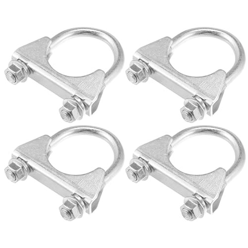 Round bolt clamp muffler - u, clamp/muffler